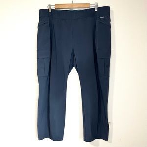 Navy Blue Women's Cargo Pants